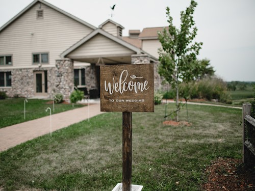 Ray & Kelly Photography Welcome Sign